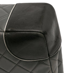 Paris Salzburg Jumbo Bicolor Quilted Lambskin Tyrolean Flap