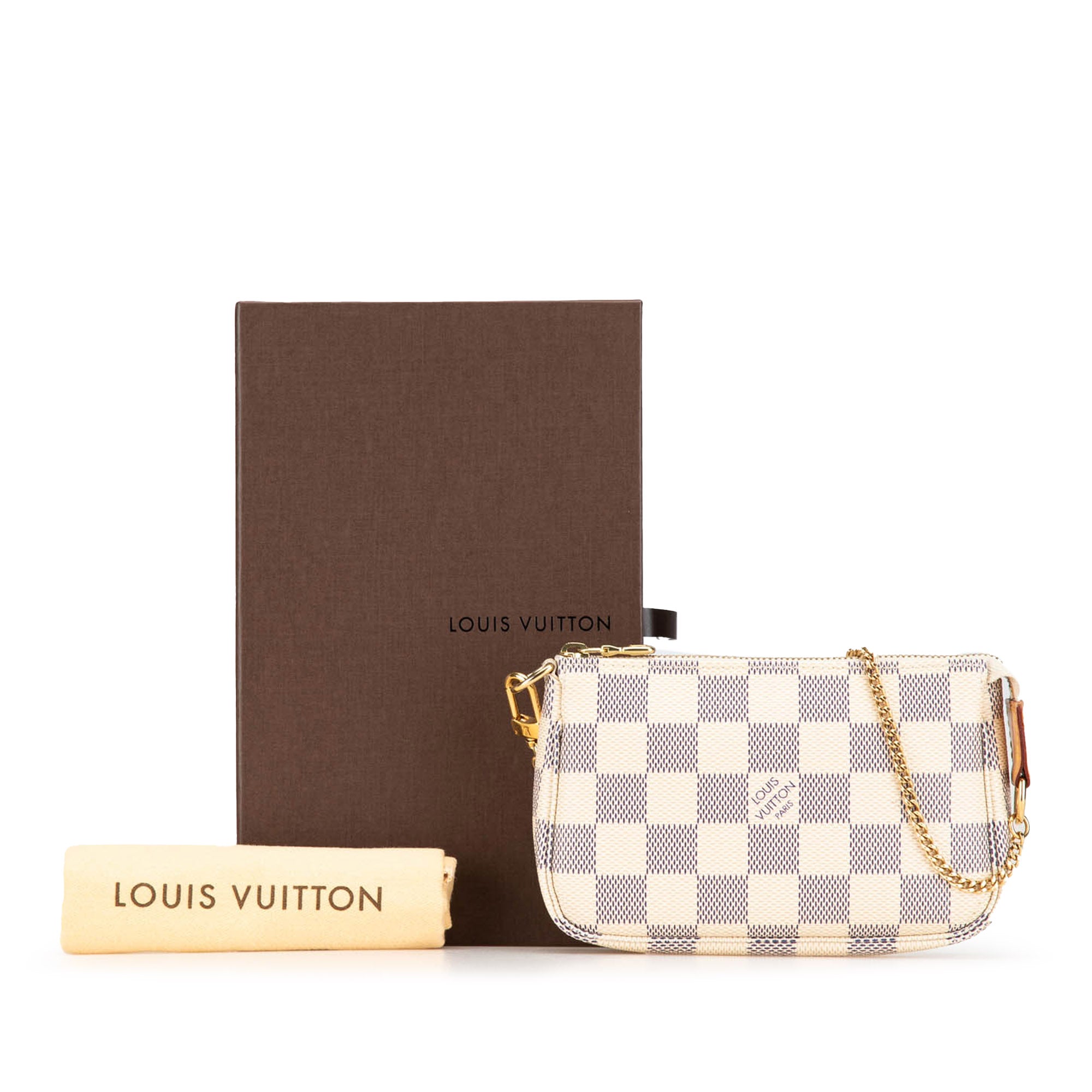 Damier Azur Mini Pochette Accessoires