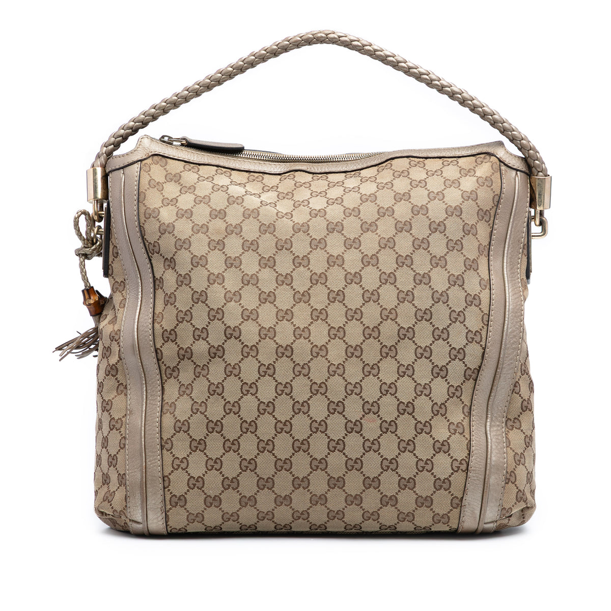 Large GG Canvas Bella Shoulder Bag