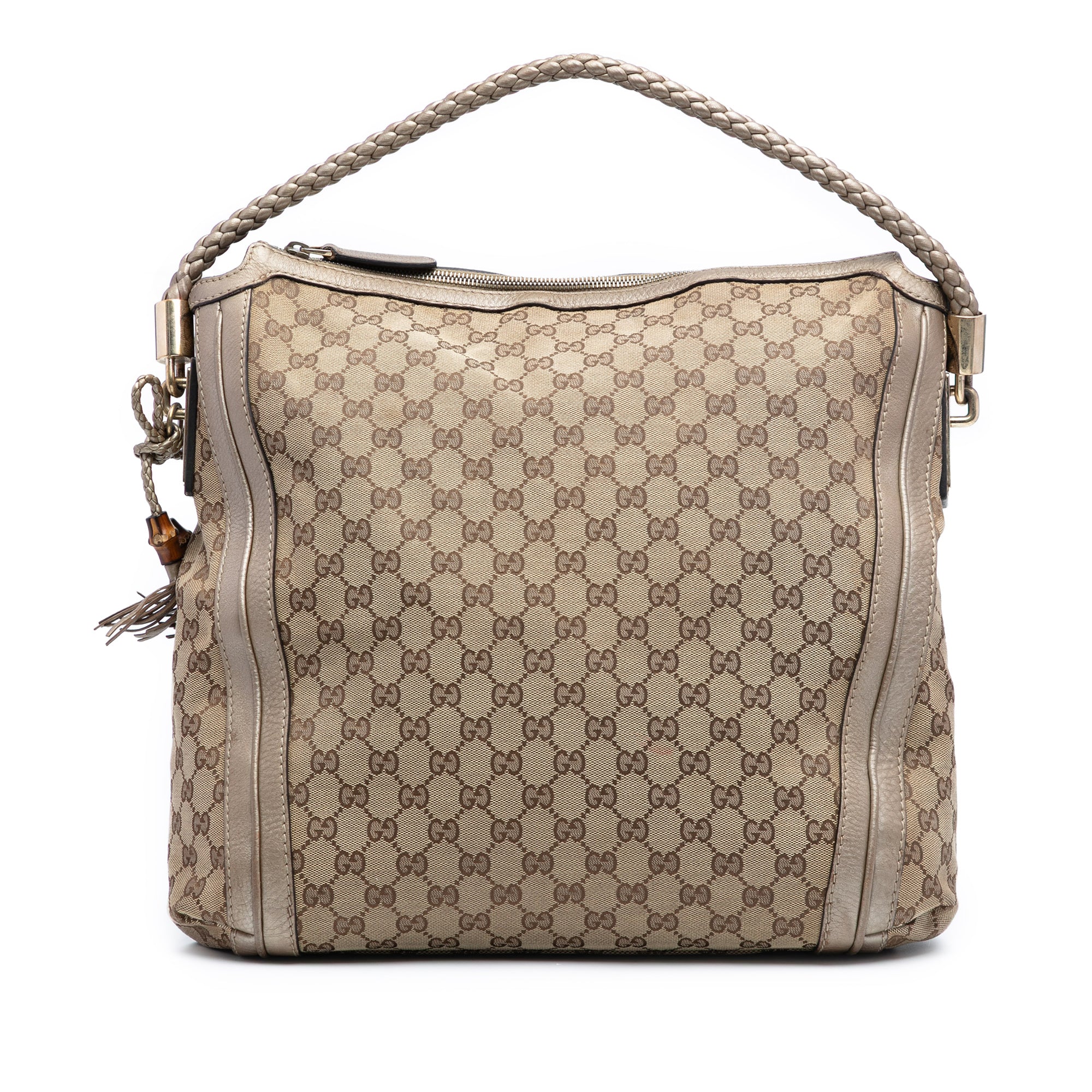 Large GG Canvas Bella Shoulder Bag