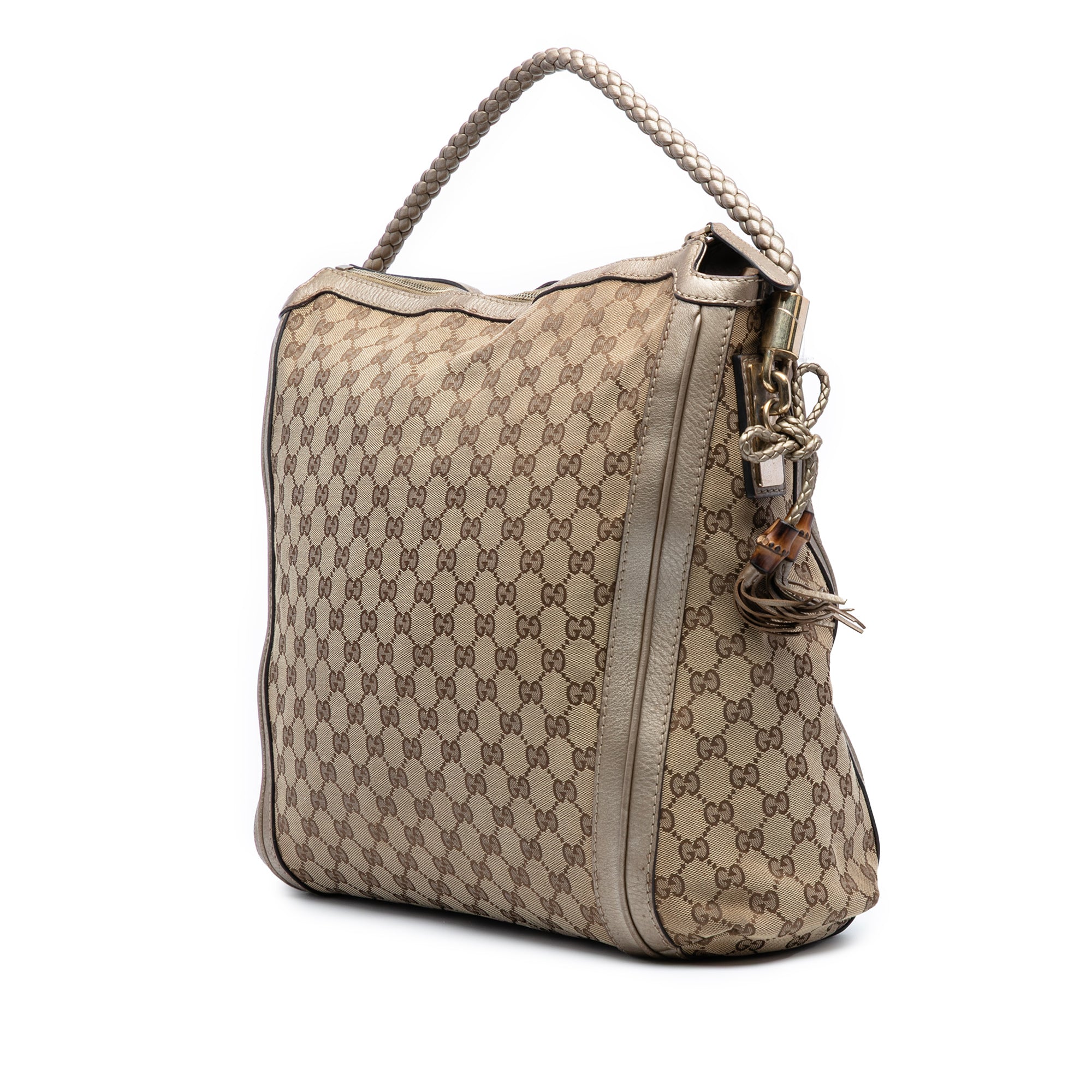 Large GG Canvas Bella Shoulder Bag