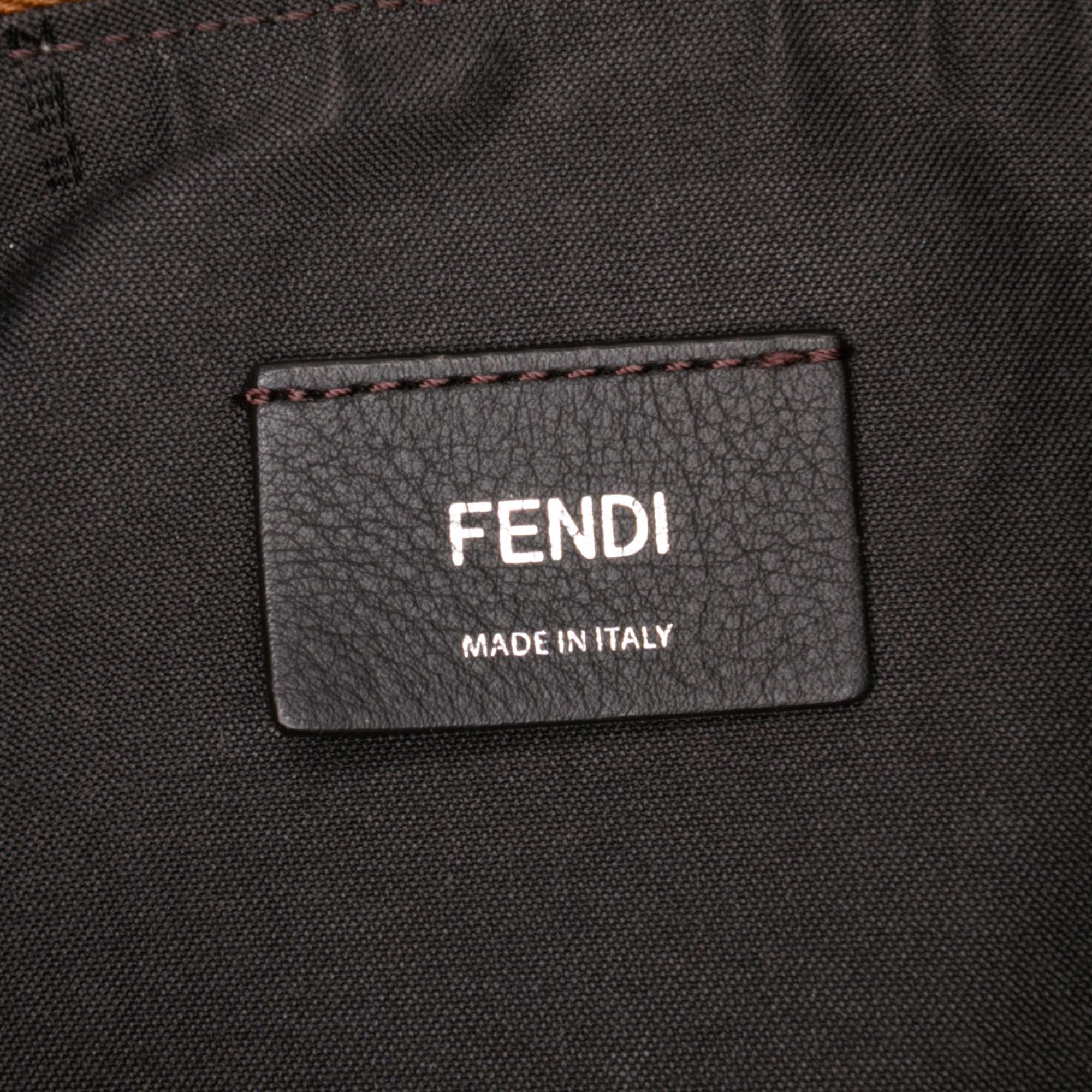 Medium Leather Fendigraphy Hobo