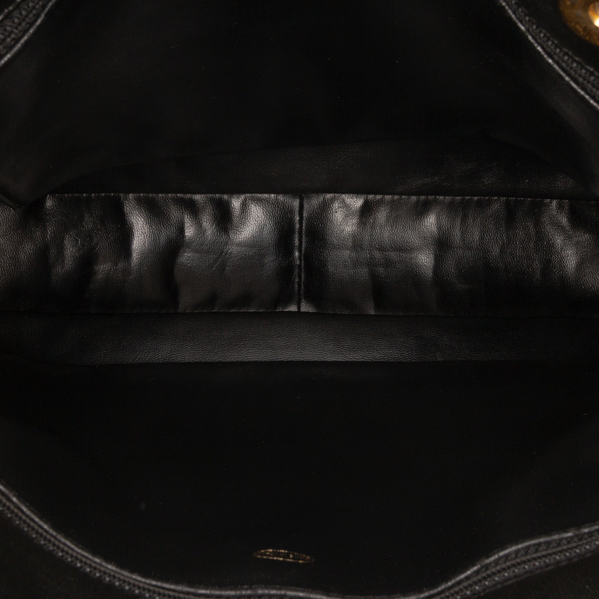 CC Lambskin Front Pocket Tote