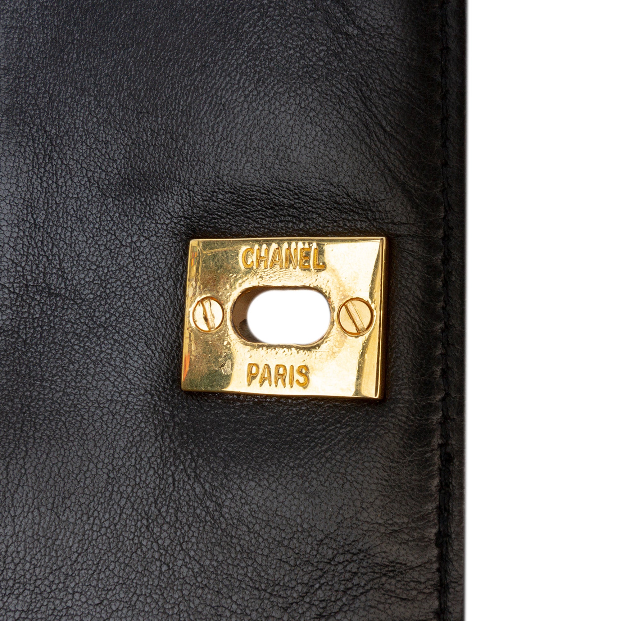 CC Lambskin Front Pocket Tote
