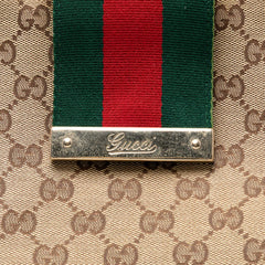 GG Canvas Web New Ladies Tote