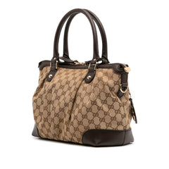 GG Canvas Sukey Satchel