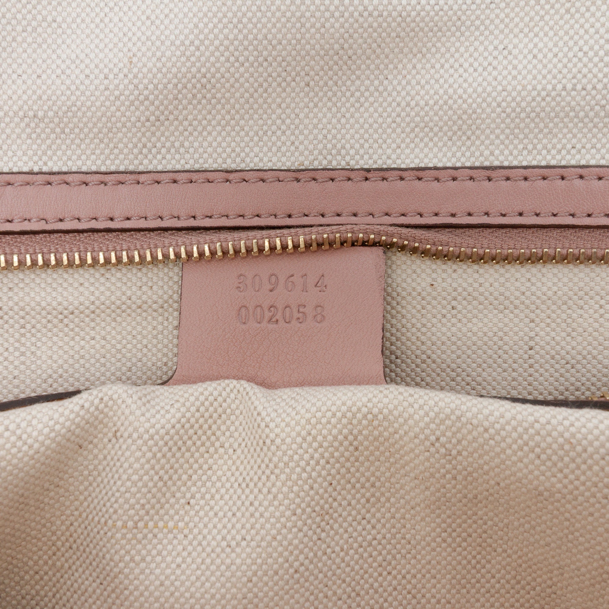 Large Microguccissima Patent Nice Dome Satchel