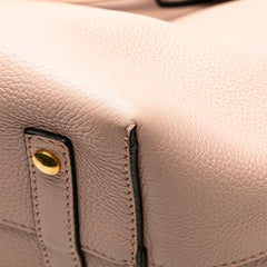 Medium Bicolor Leather Marais Belt Bag