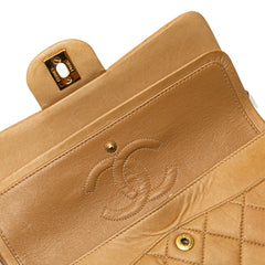 Small Classic Lambskin Double Flap
