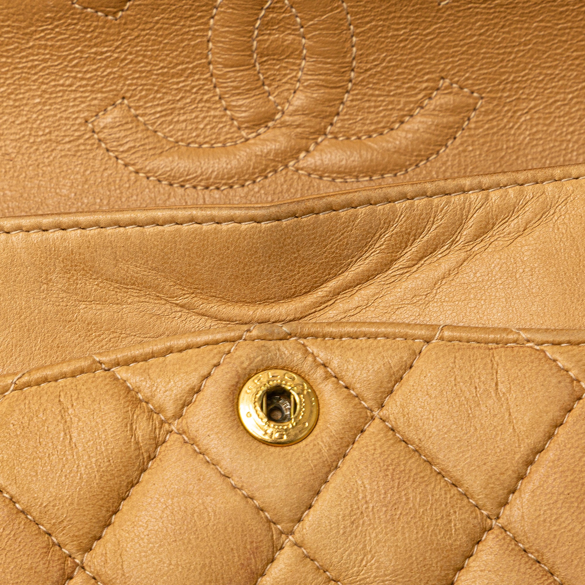 Small Classic Lambskin Double Flap