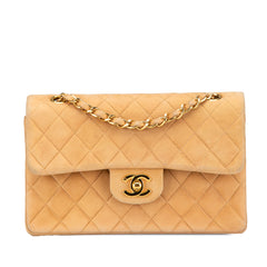 Small Classic Lambskin Double Flap