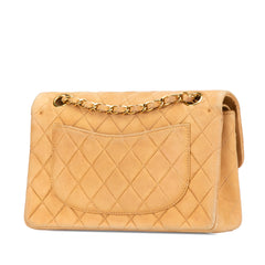 Small Classic Lambskin Double Flap