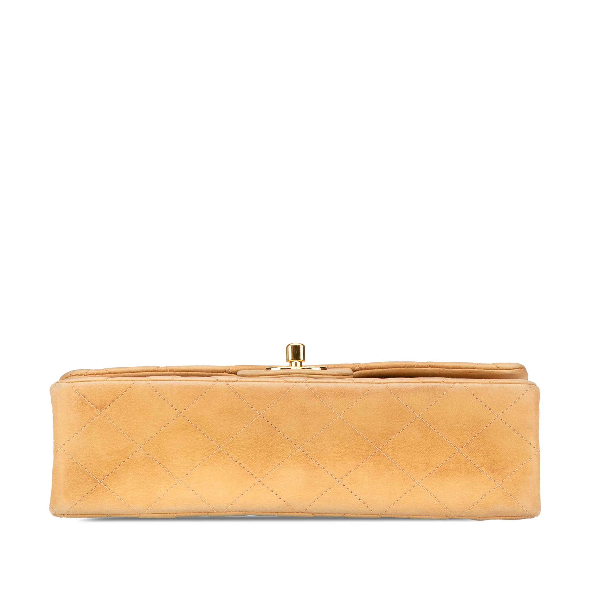 Small Classic Lambskin Double Flap