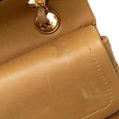 Small Classic Lambskin Double Flap