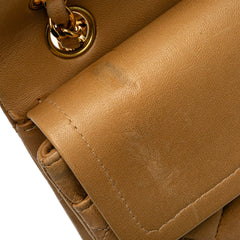 Small Classic Lambskin Double Flap