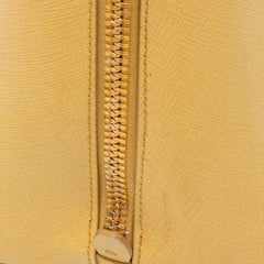 Medium Bicolor Saffiano Lux Promenade Satchel