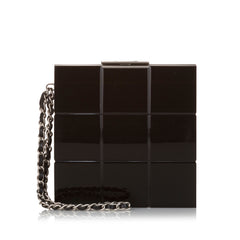 Choco Bar Lucite Perspex Clutch