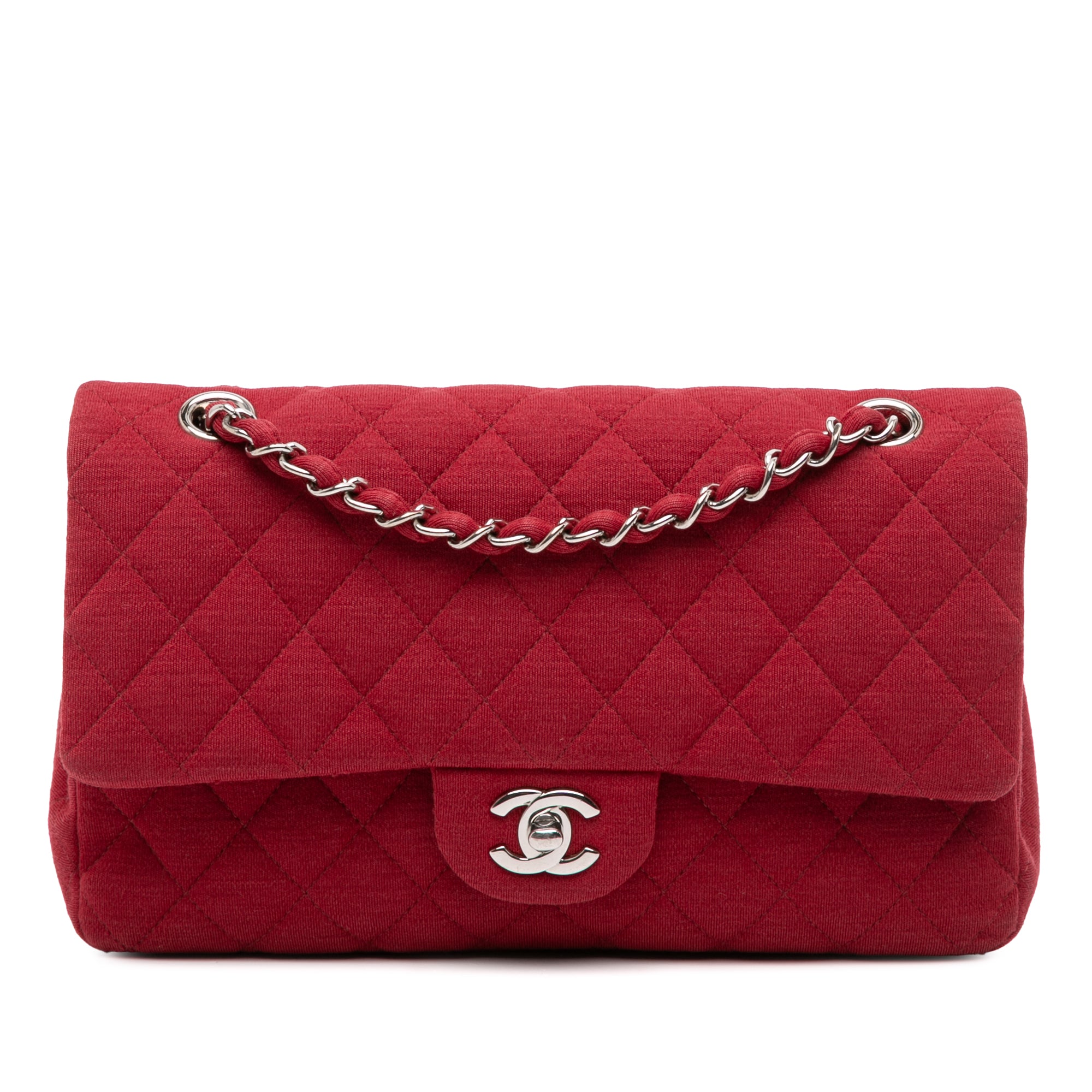 Medium Classic Jersey Double Flap
