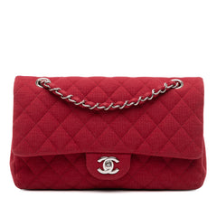 Medium Classic Jersey Double Flap