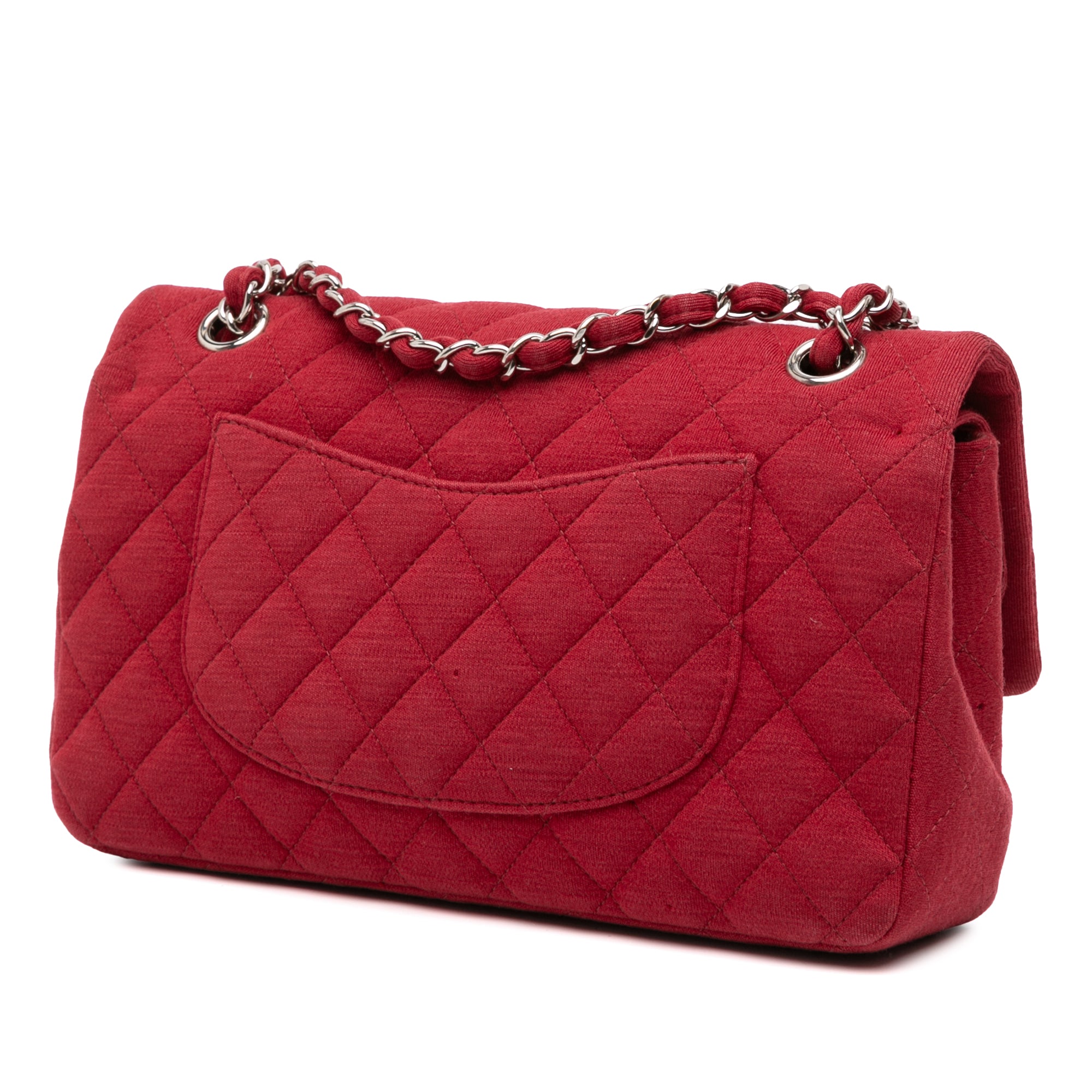 Medium Classic Jersey Double Flap