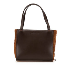 Leather and Suede Handbag