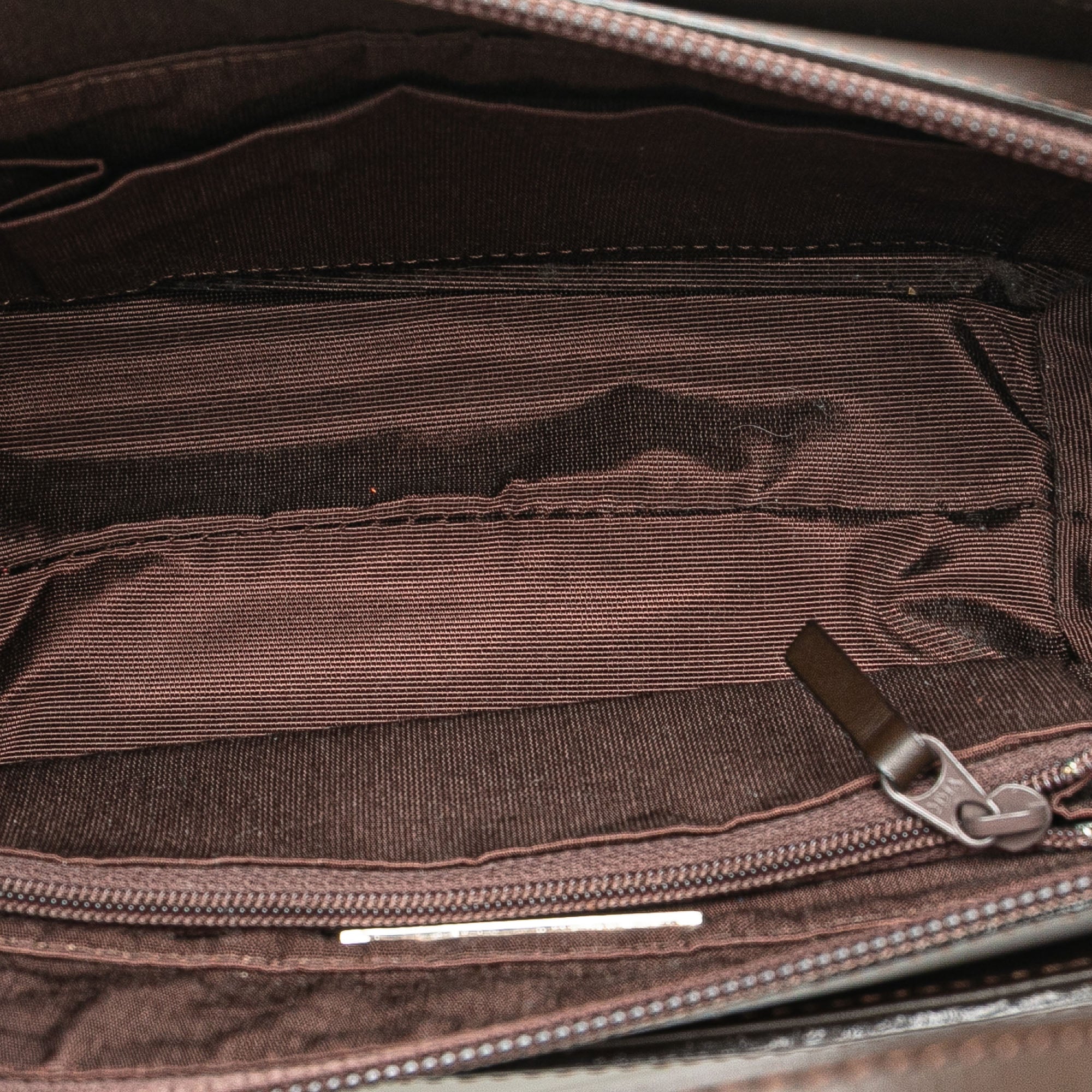 Leather and Suede Handbag