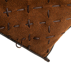 Leather and Suede Handbag