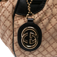 Diamante Canvas Sukey Satchel