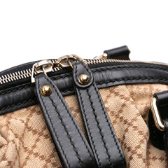 Diamante Canvas Sukey Satchel