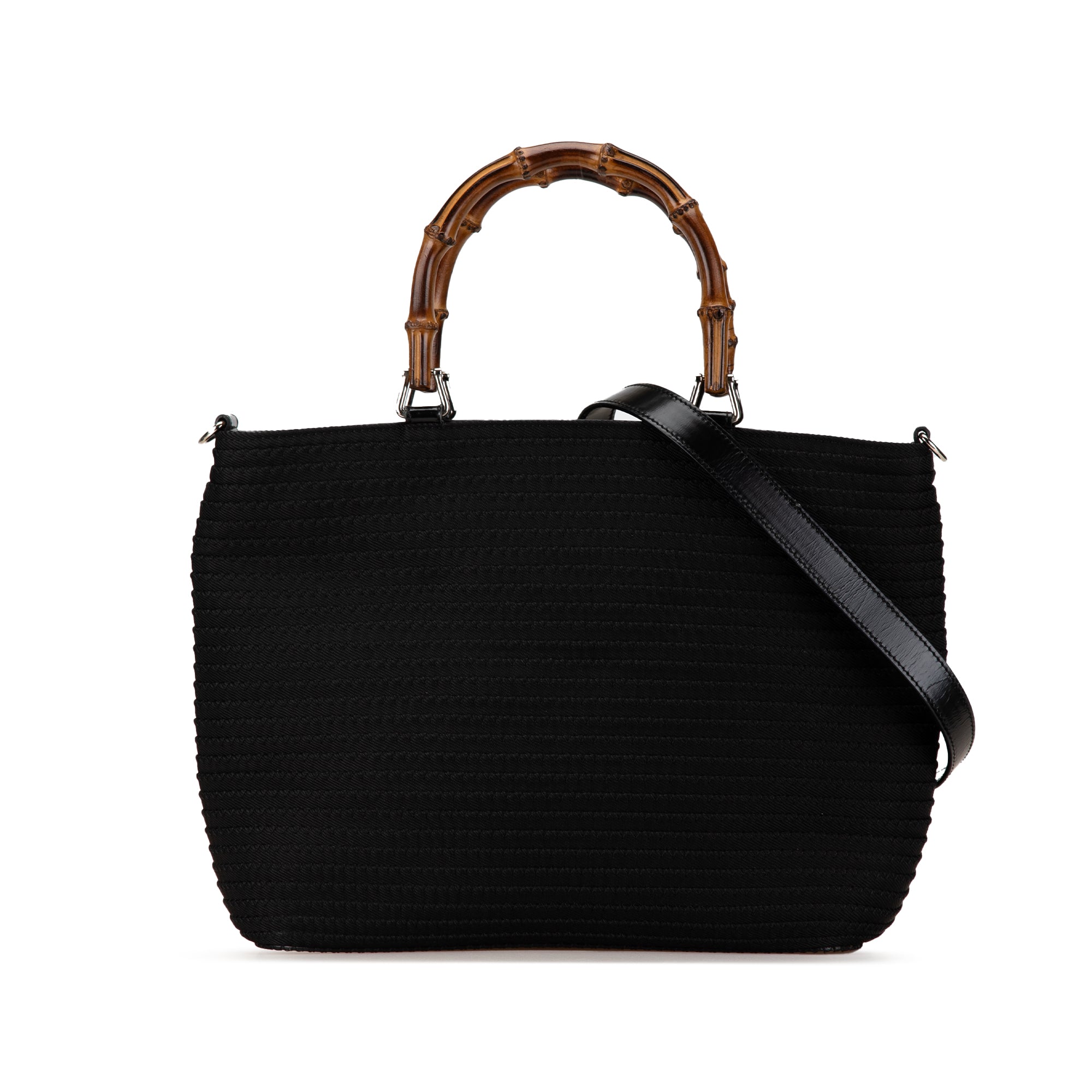 Bamboo Nylon Satchel