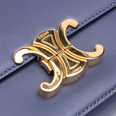 Teen Shiny Calfskin Triomphe Crossbody