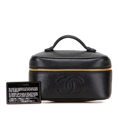 CC Caviar Vanity Case