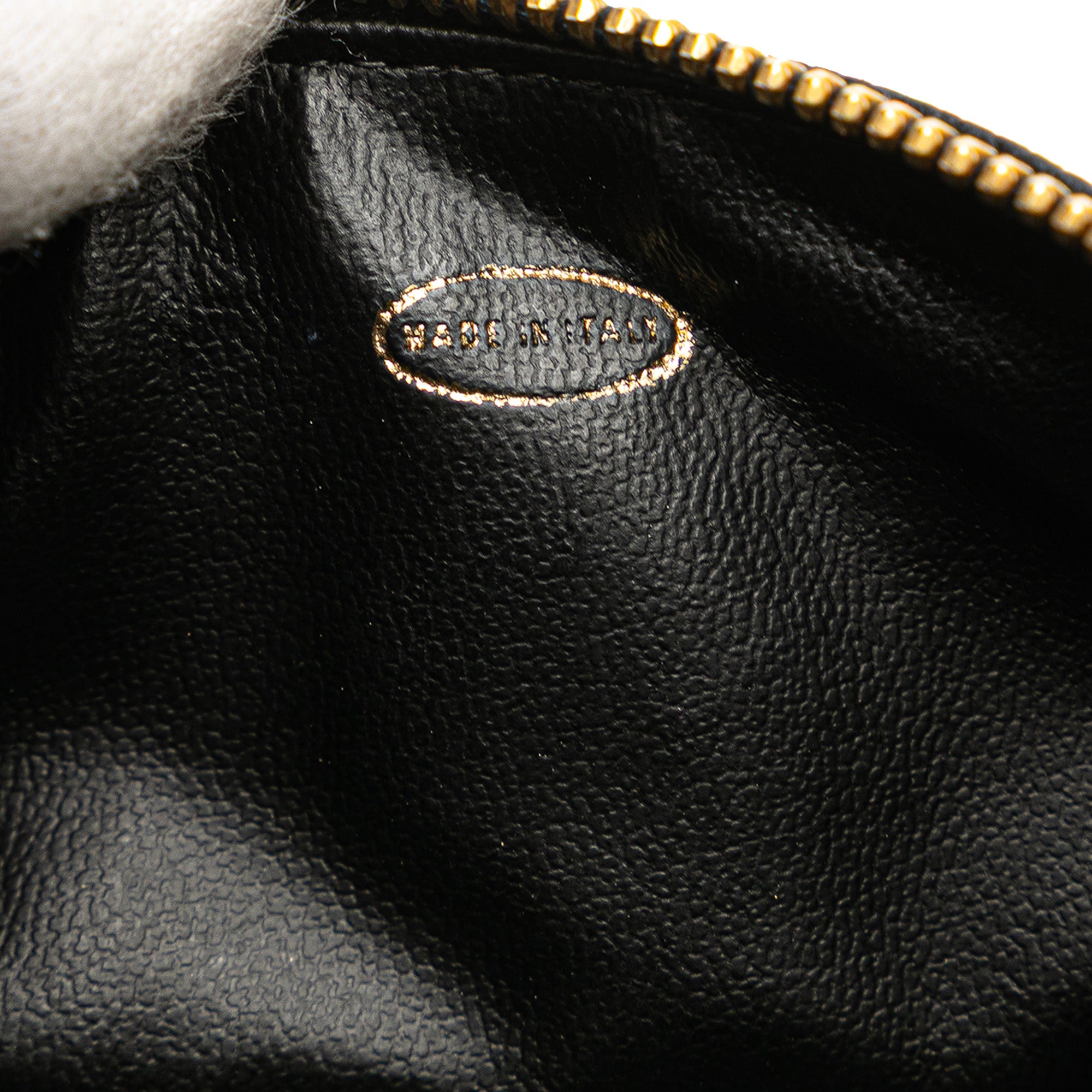CC Caviar Vanity Case