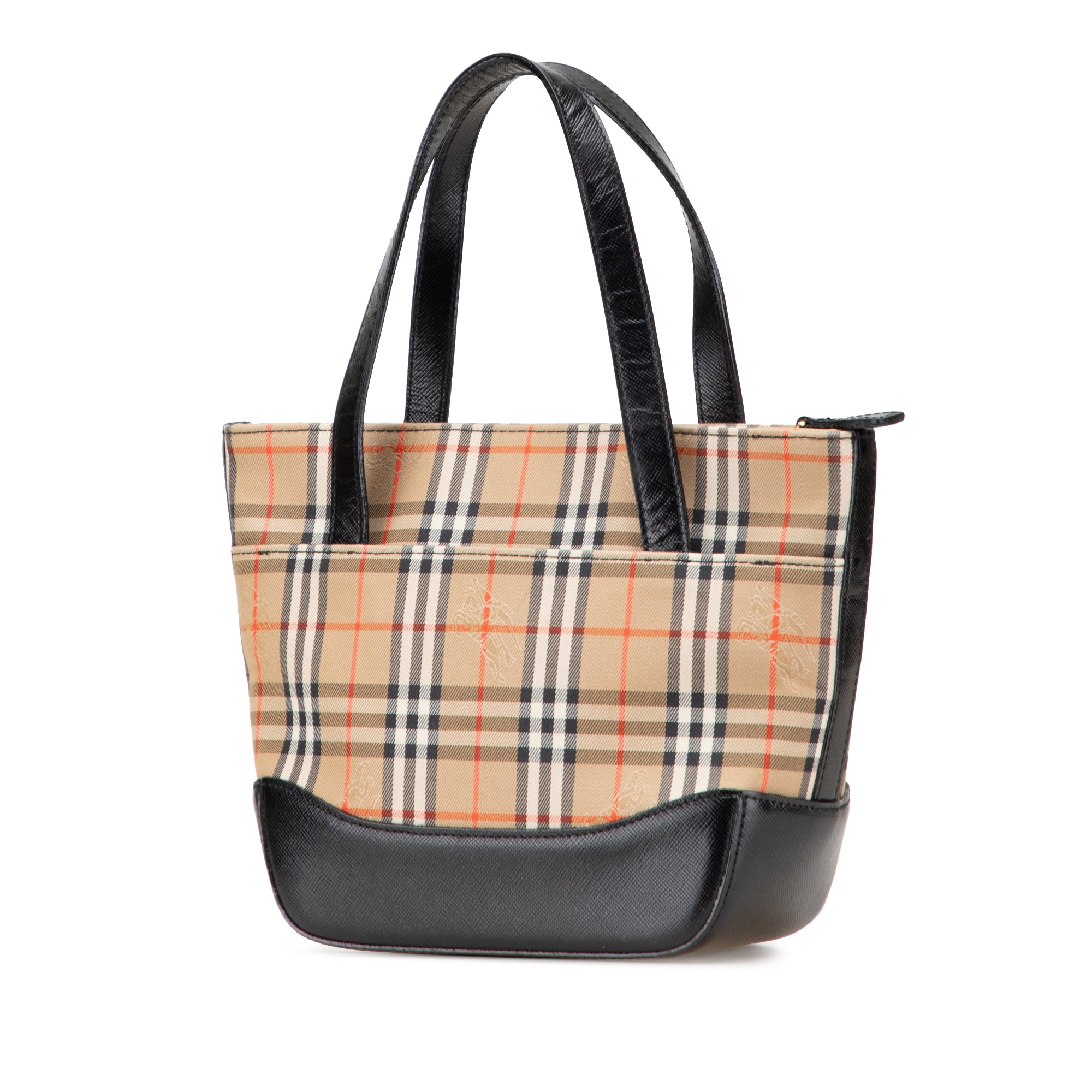 Haymarket Check Canvas Handbag