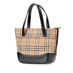 Haymarket Check Canvas Handbag