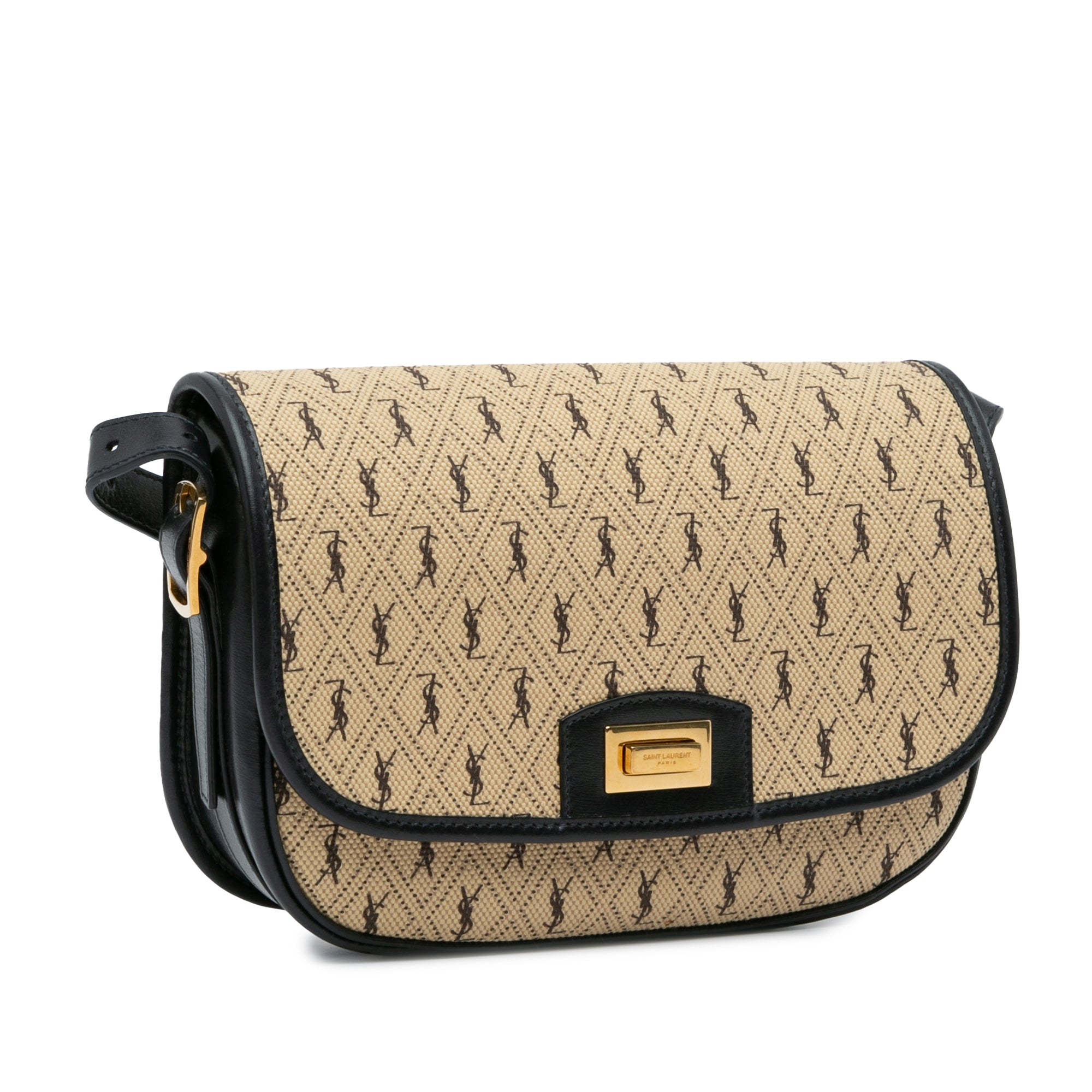 Medium Canvas Monogram All Over Crossbody