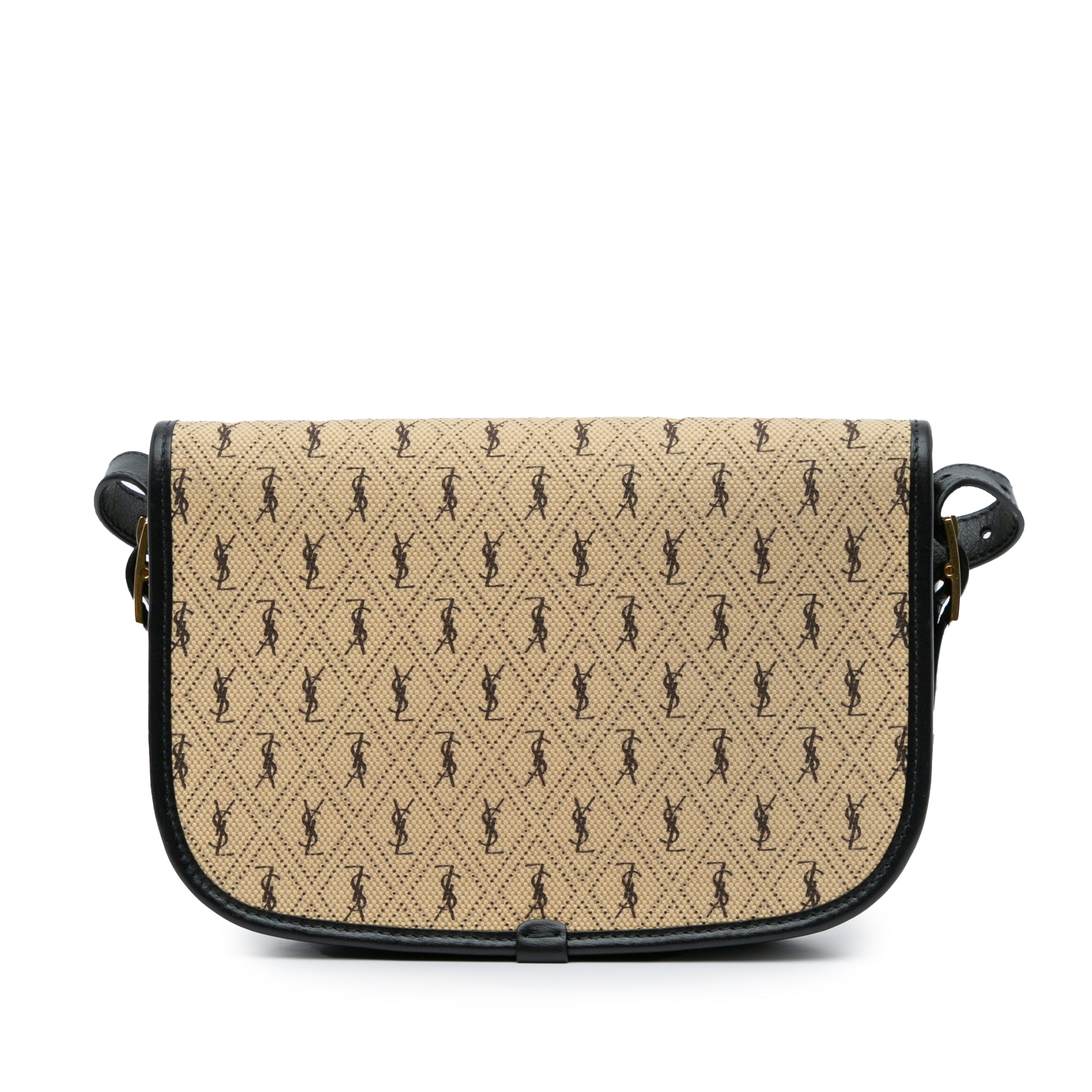 Medium Canvas Monogram All Over Crossbody