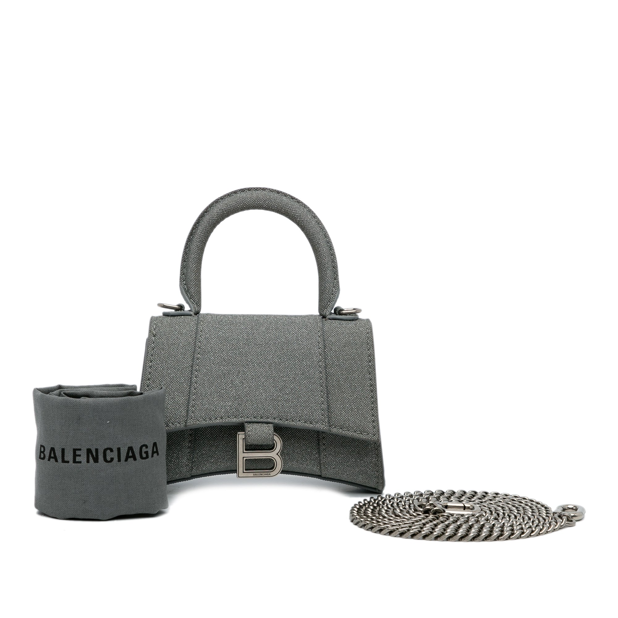 Mini Glitter Hourglass Satchel