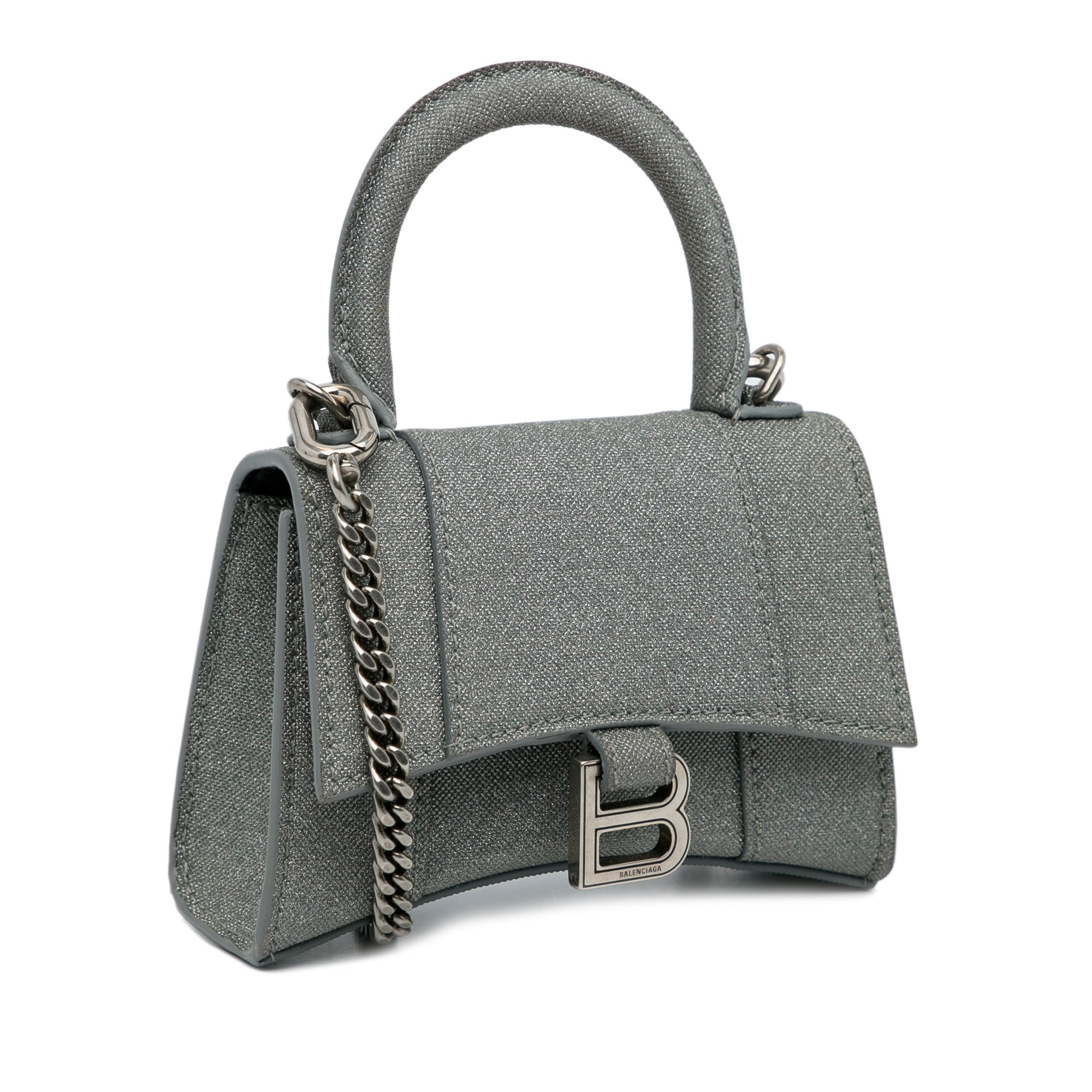 Mini Glitter Hourglass Satchel