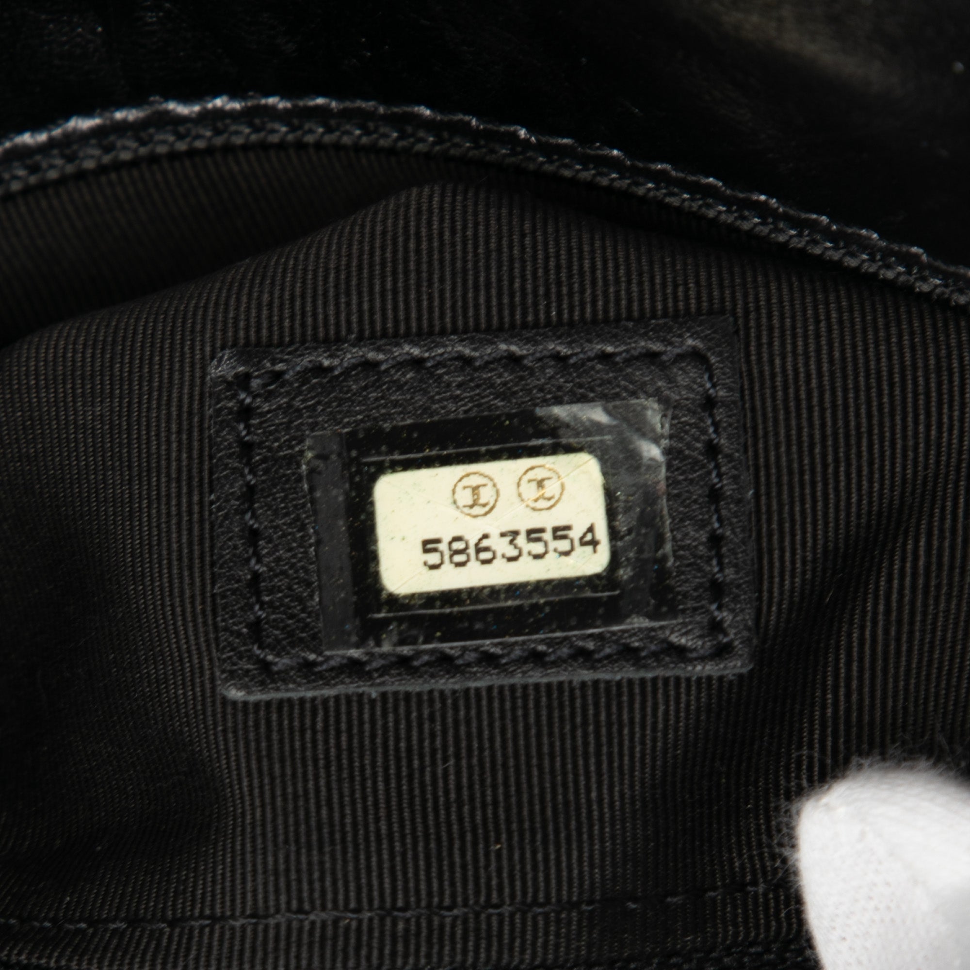 Lambskin Logo Messenger Bag