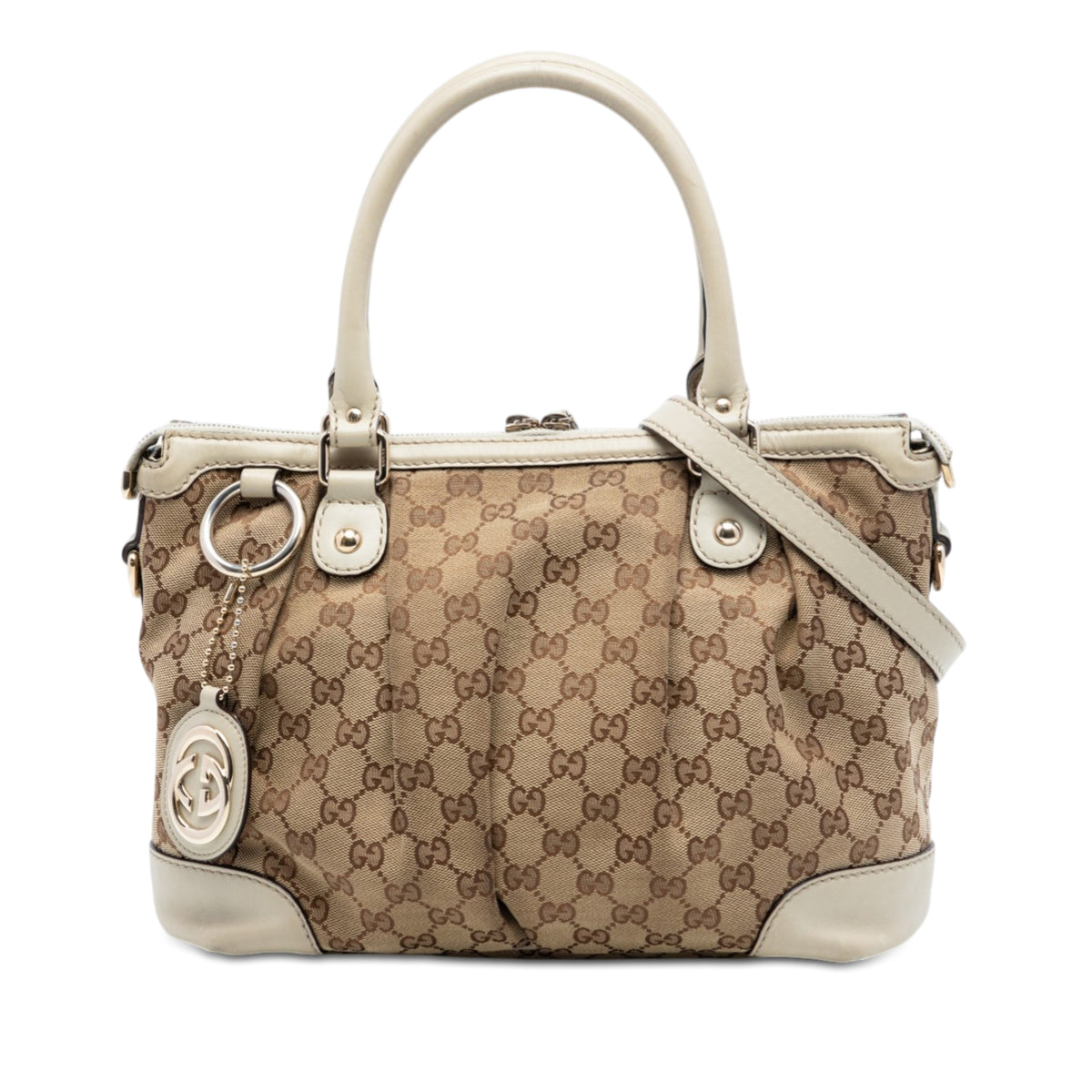 GG Canvas Sukey Satchel