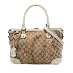 GG Canvas Sukey Satchel