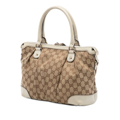 GG Canvas Sukey Satchel