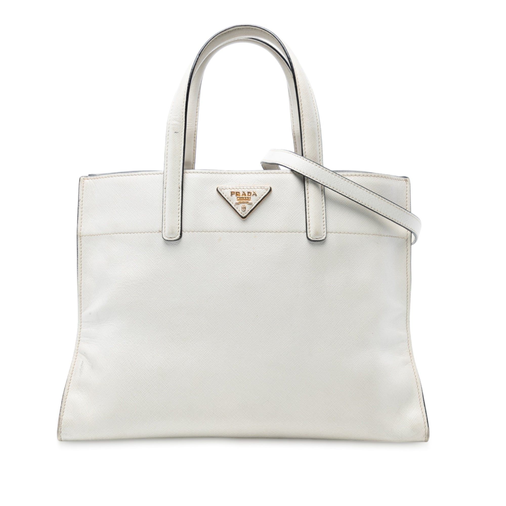 Saffiano Soft Triple Pocket Tote