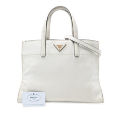 Saffiano Soft Triple Pocket Tote