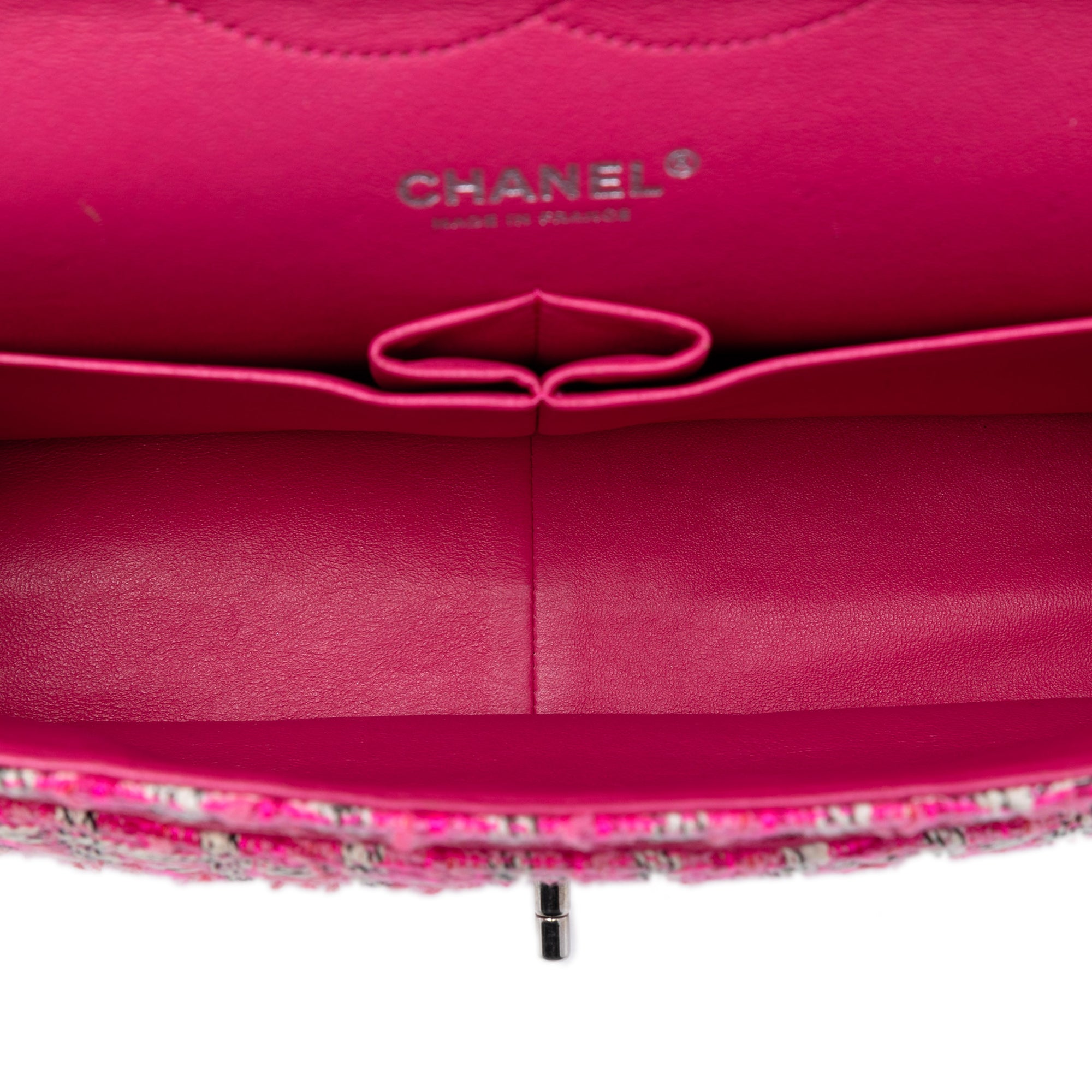 Jumbo Classic Tweed Double Flap