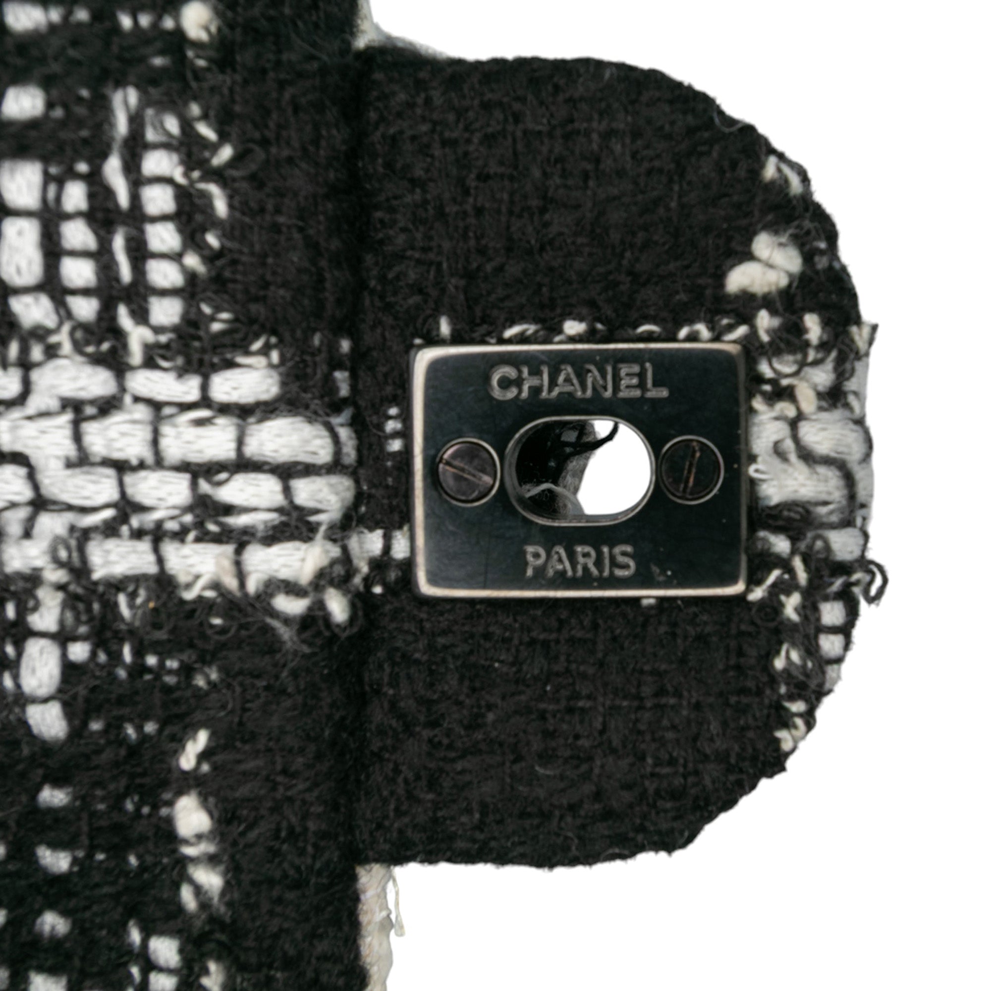 Mini Rectangular Classic Tweed Tartan Single Flap