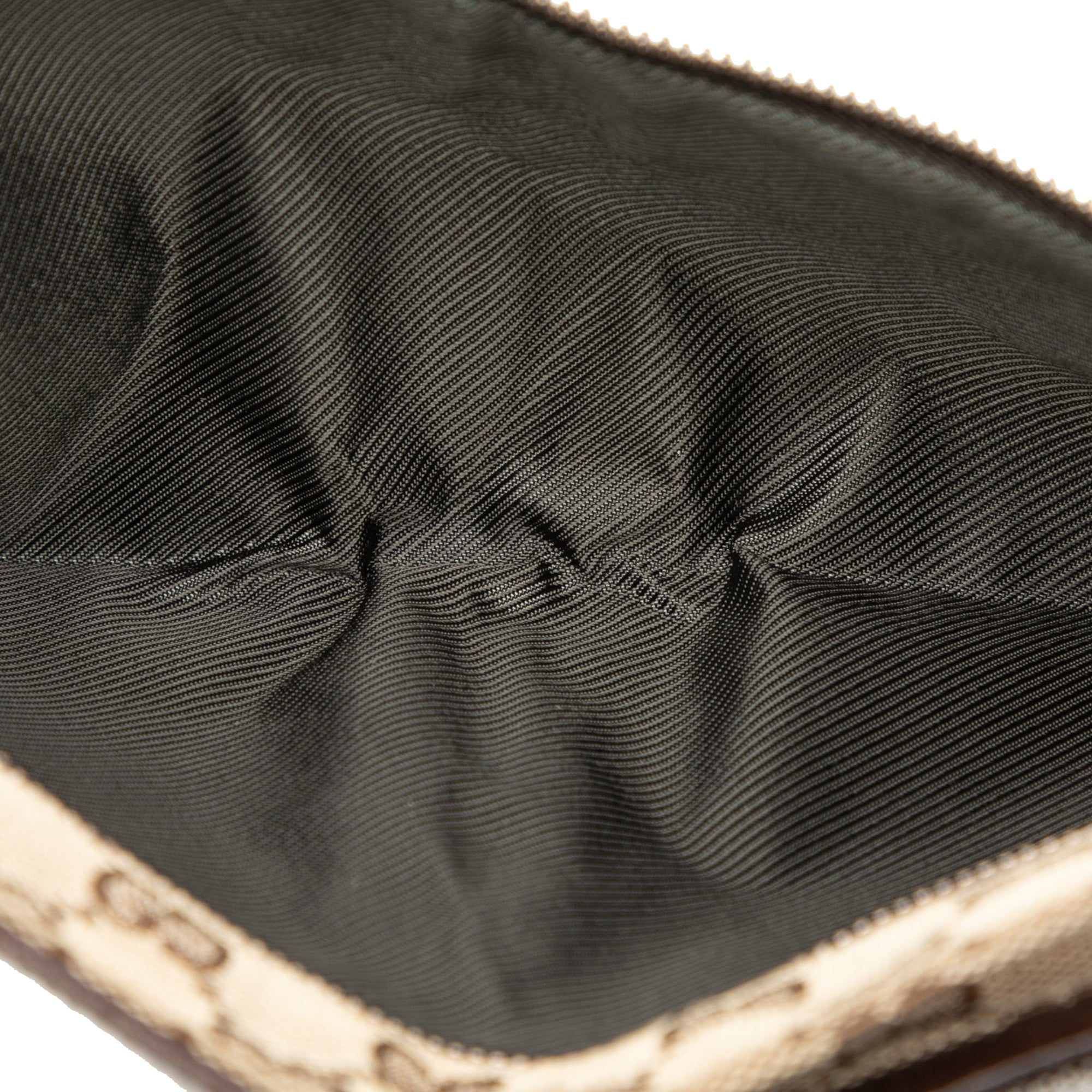 GG Canvas Double Pocket Belt Bag