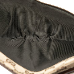 GG Canvas Double Pocket Belt Bag