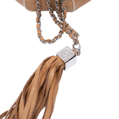 Mini Lambskin and Satin Reversible Sac Cordon